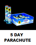 10 Parachutes With Flag 