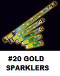 #14 Gold Sparkler